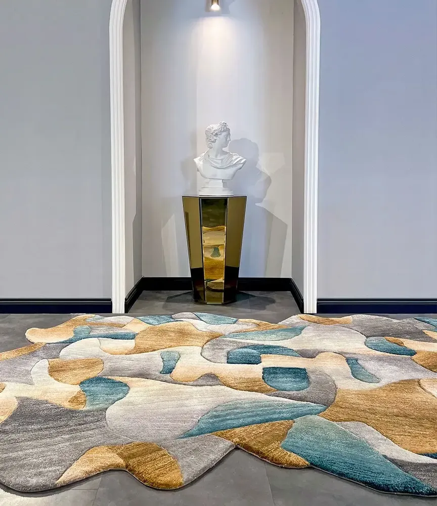 Tapis sur-mesure - Collecte de cellules par Loominology Rugs - LOOMINOLOGY RUGS