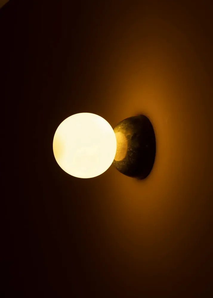 Wall lamps - Eklipso (Black Marble) - SIMONE & MARCEL