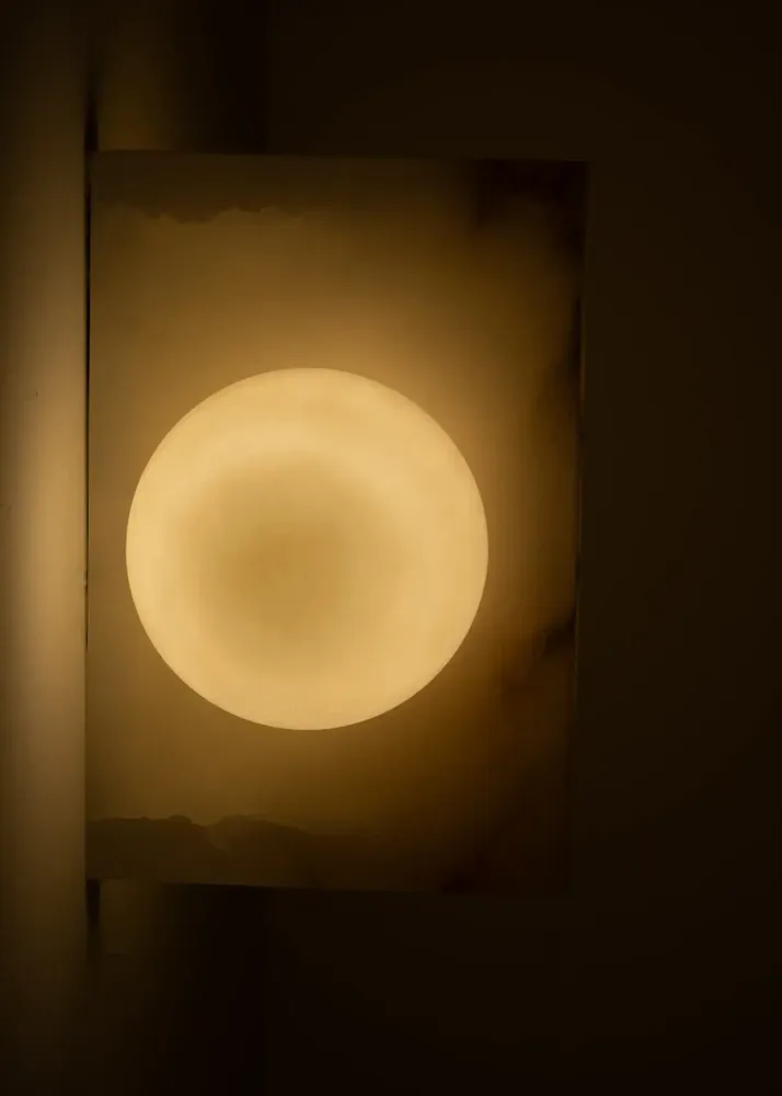 Wall lamps - Flugi (White Alabaster) - SIMONE & MARCEL