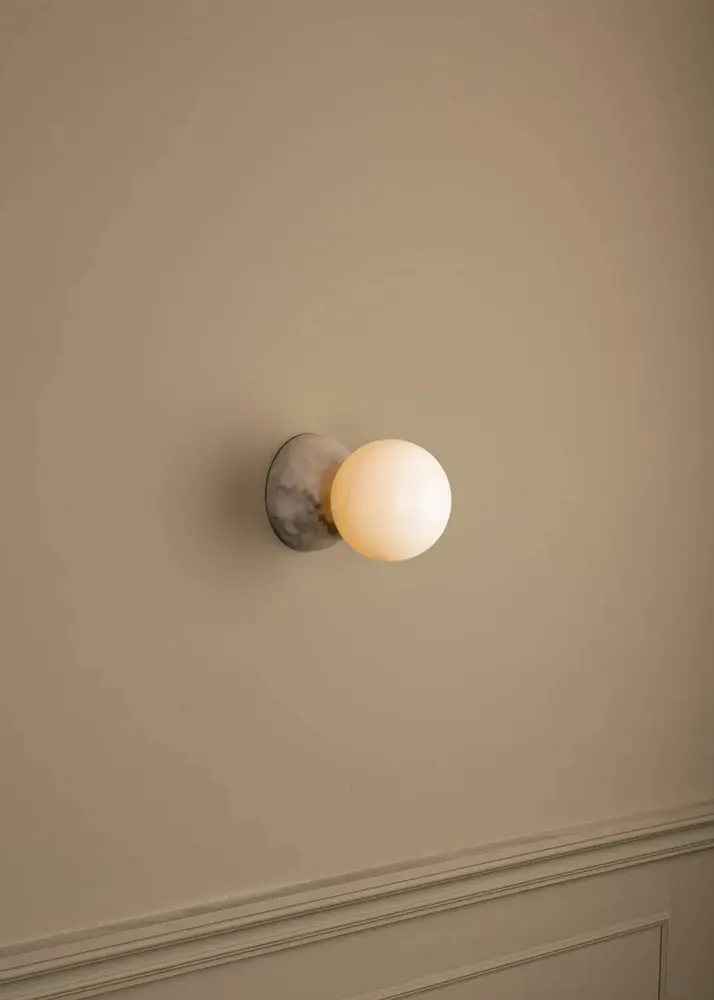 Appliques - Eklipso (Albâtre Tabac) - SIMONE & MARCEL