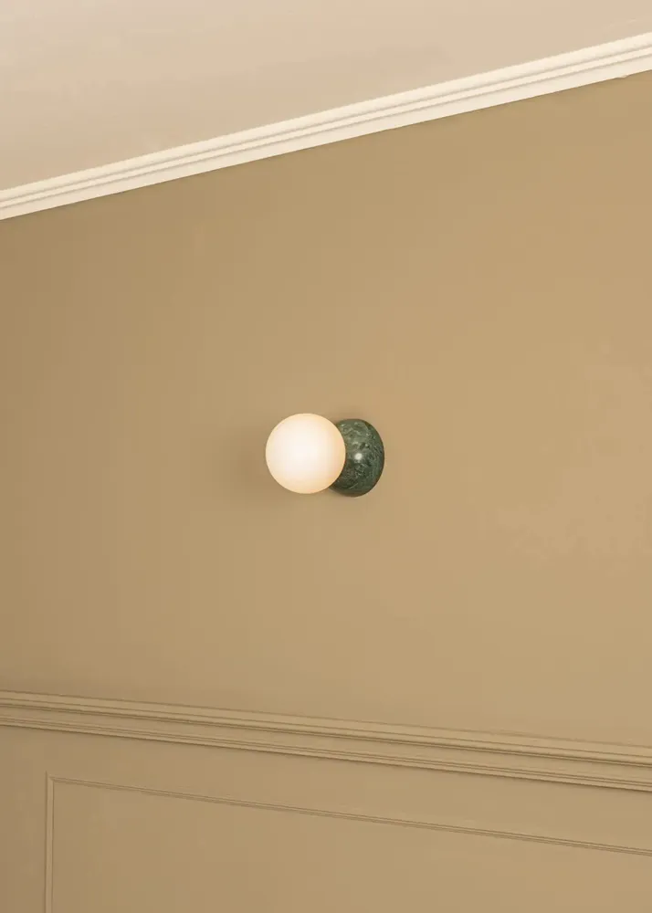 Wall lamps - Eklipso (Green Marble) - SIMONE & MARCEL