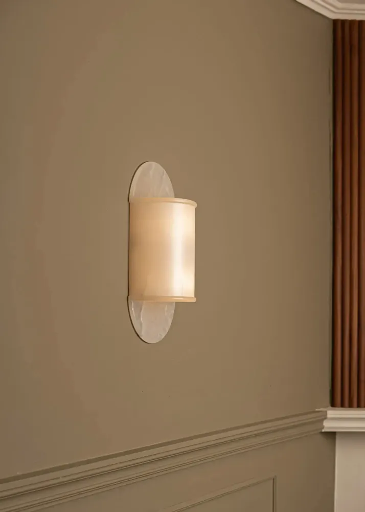 Wall lamps - Pilolo (White Alabaster) - SIMONE & MARCEL