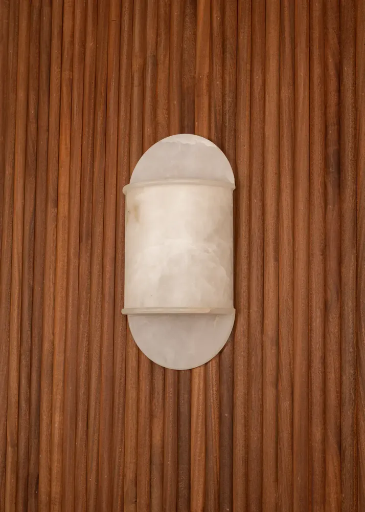 Wall lamps - Pilolo (White Alabaster) - SIMONE & MARCEL