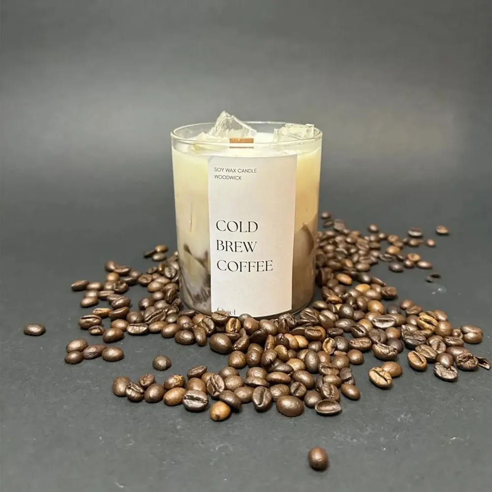 Bougies - Bougie Parfumée Cold Brew Coffee – Le Cadeau Parfait pour les Amateurs - QUIET