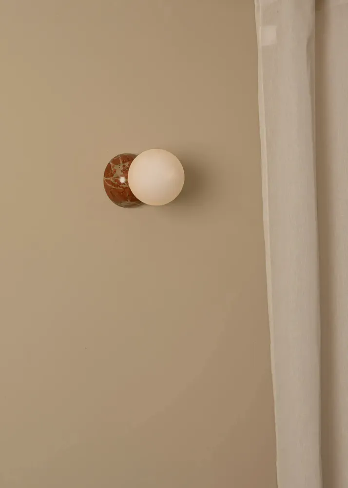 Appliques - Eklipso (marbre rouge) - SIMONE & MARCEL