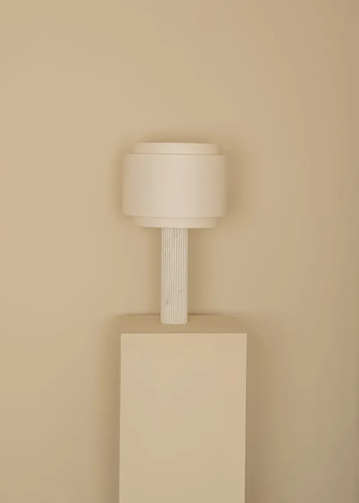 Table lamps - Fluta Duoble (White Marble) - SIMONE & MARCEL