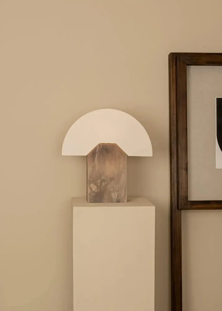 Table lamps - Edna (Tobacco Alabaster) - SIMONE & MARCEL