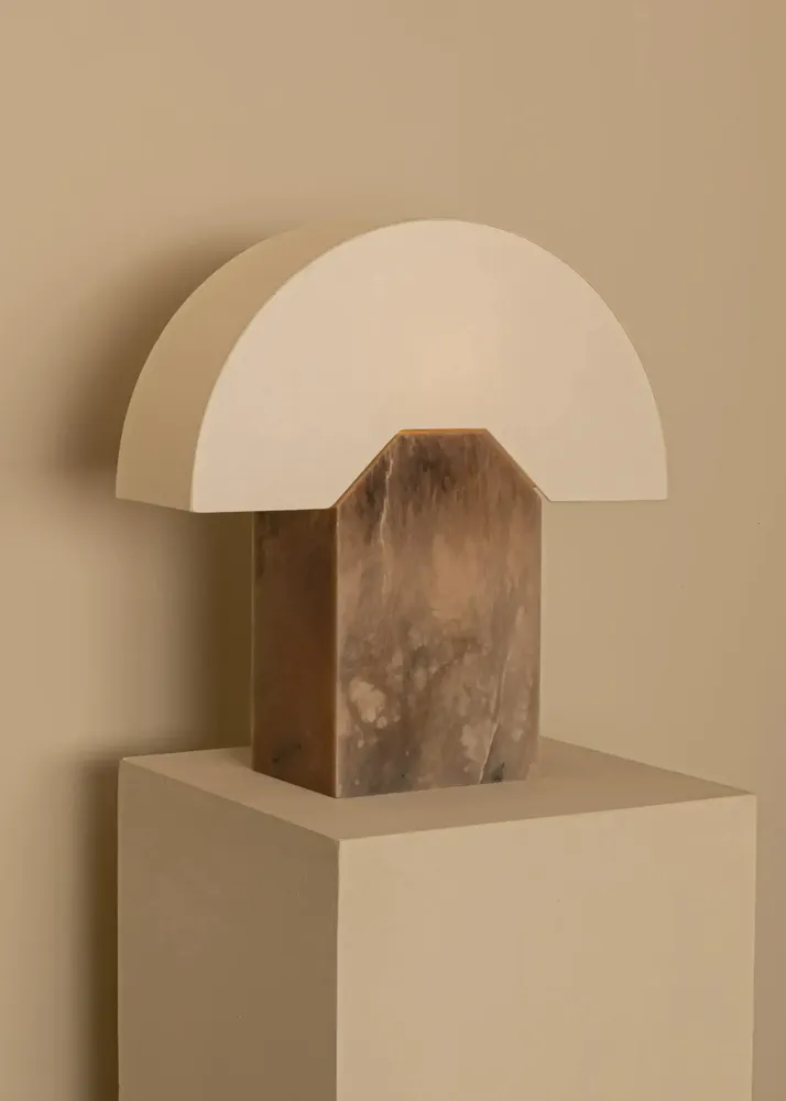 Table lamps - Edna (Tobacco Alabaster) - SIMONE & MARCEL