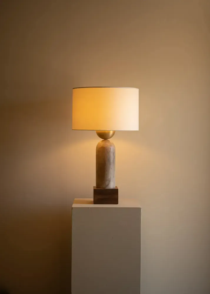 Table lamps - Peona Kelo (Tobacco Alabaster) - SIMONE & MARCEL