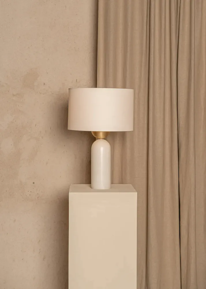 Table lamps - Peona (White Alabaster) - SIMONE & MARCEL