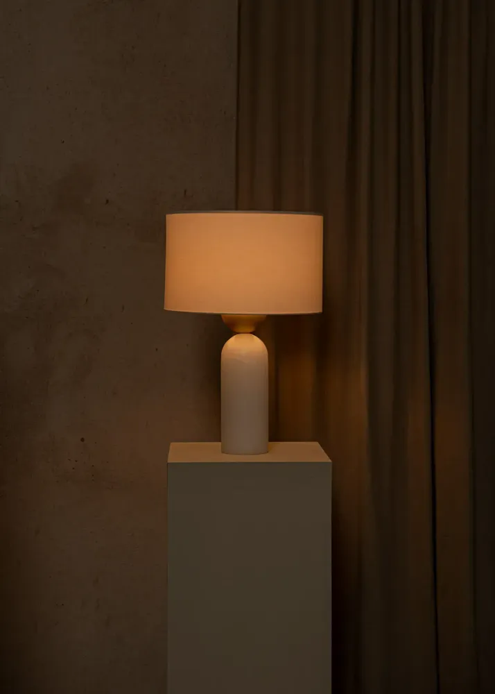 Table lamps - Peona (White Alabaster) - SIMONE & MARCEL