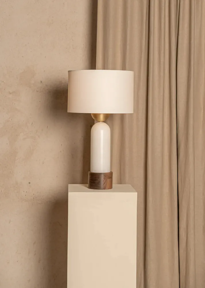 Table lamps - Peona Kelo (White Alabaster) - SIMONE & MARCEL
