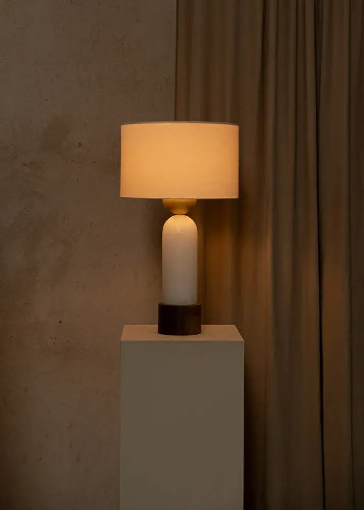 Table lamps - Peona Kelo (White Alabaster) - SIMONE & MARCEL