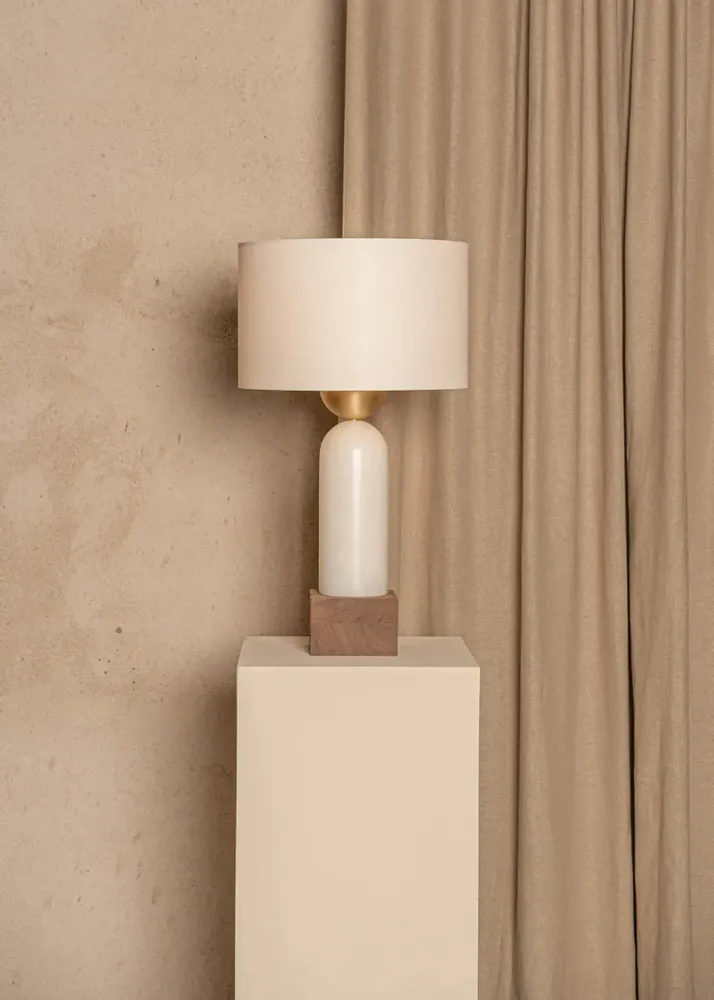 Table lamps - Peona Kelo (White Alabaster) - SIMONE & MARCEL