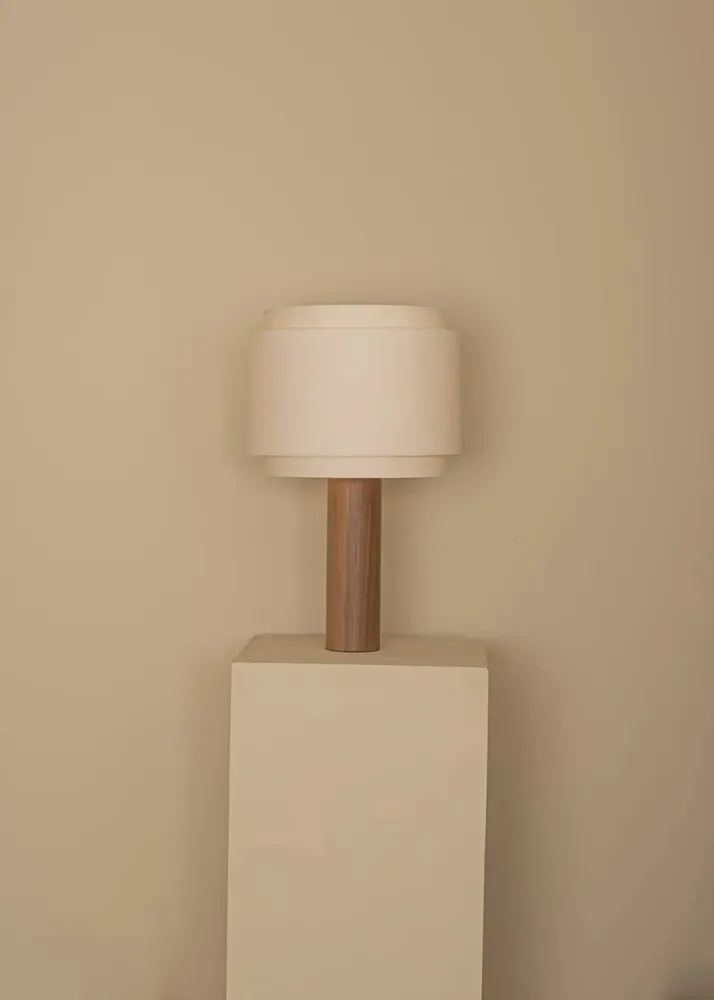 Table lamps - Pipo Duoble (Walnut Wood) - SIMONE & MARCEL
