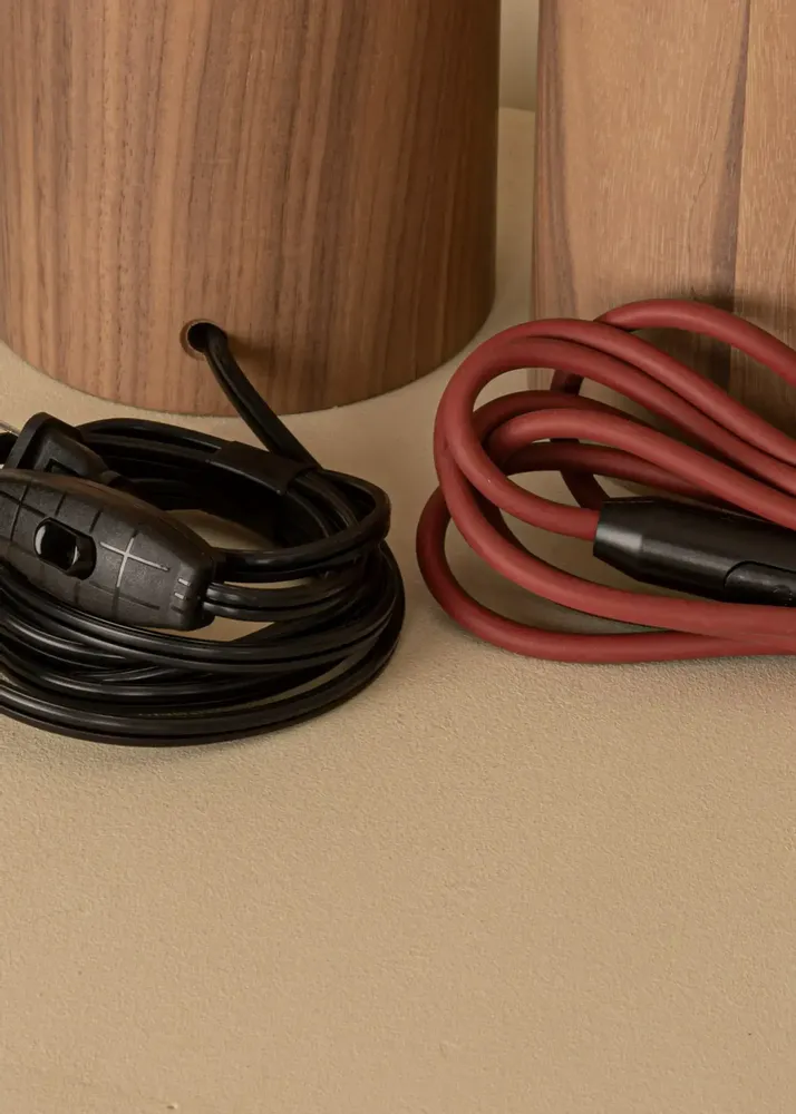 Table lamps - Pipo Duoble (Walnut Wood) - SIMONE & MARCEL