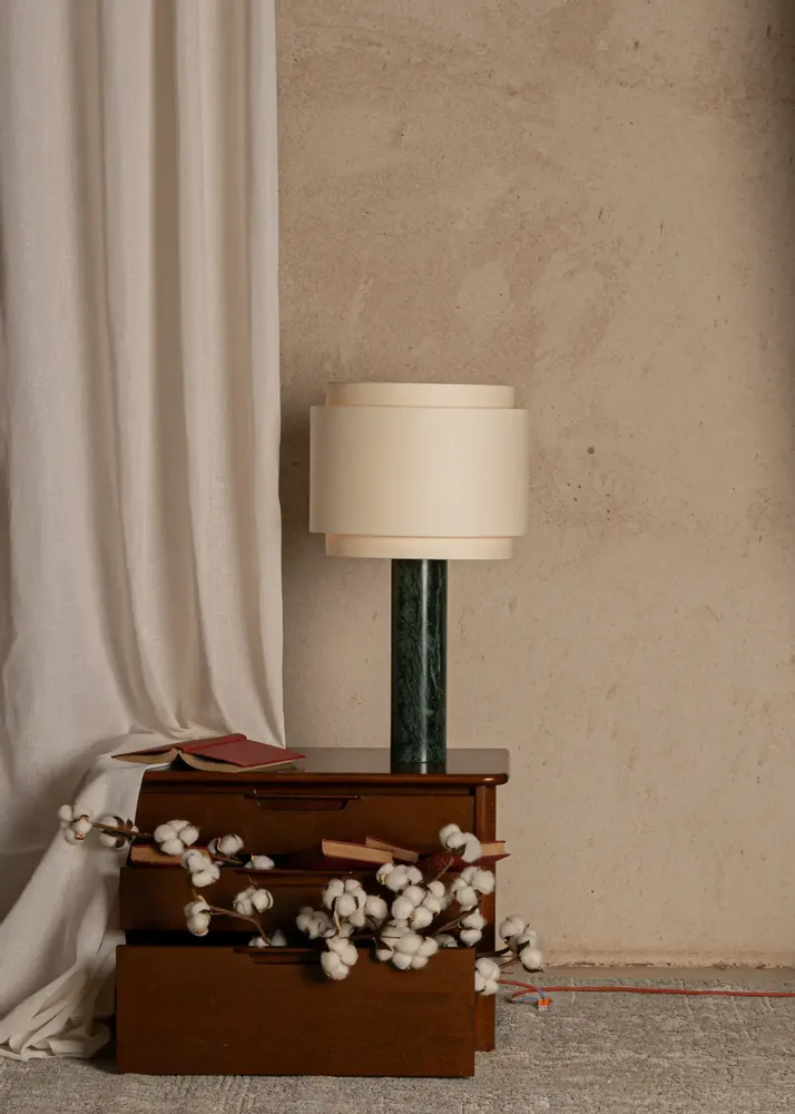 Table lamps - Pipo Duoble (Green Marble) - SIMONE & MARCEL