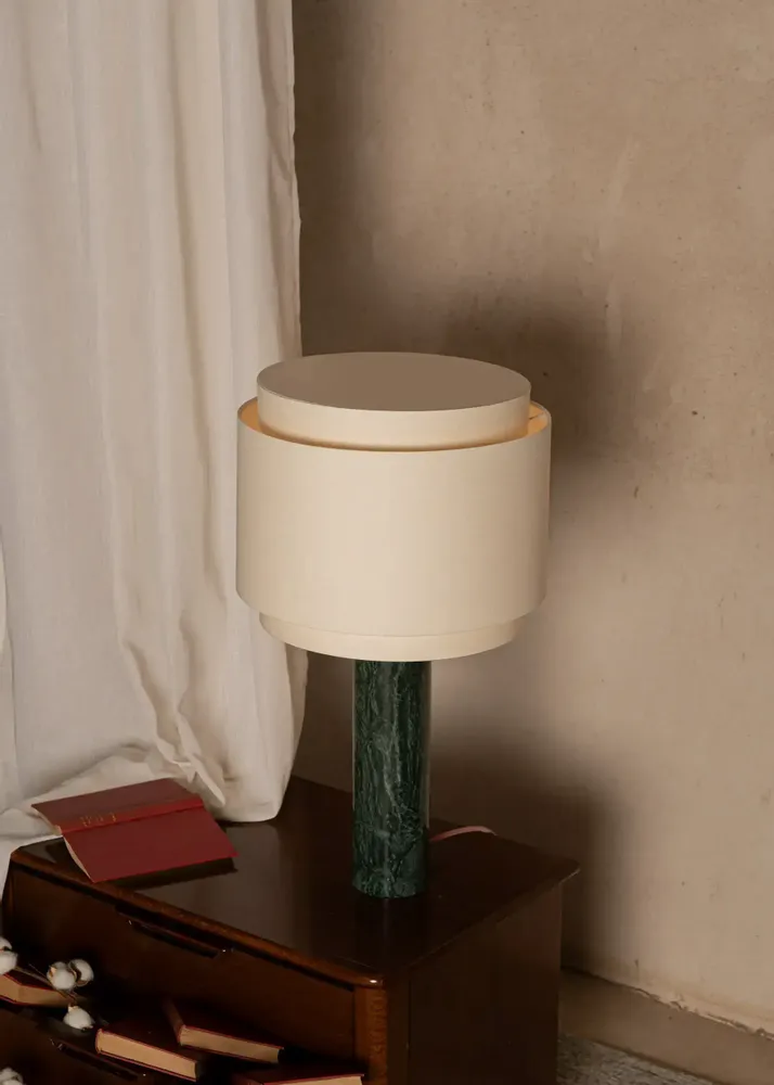 Table lamps - Pipo Duoble (Green Marble) - SIMONE & MARCEL