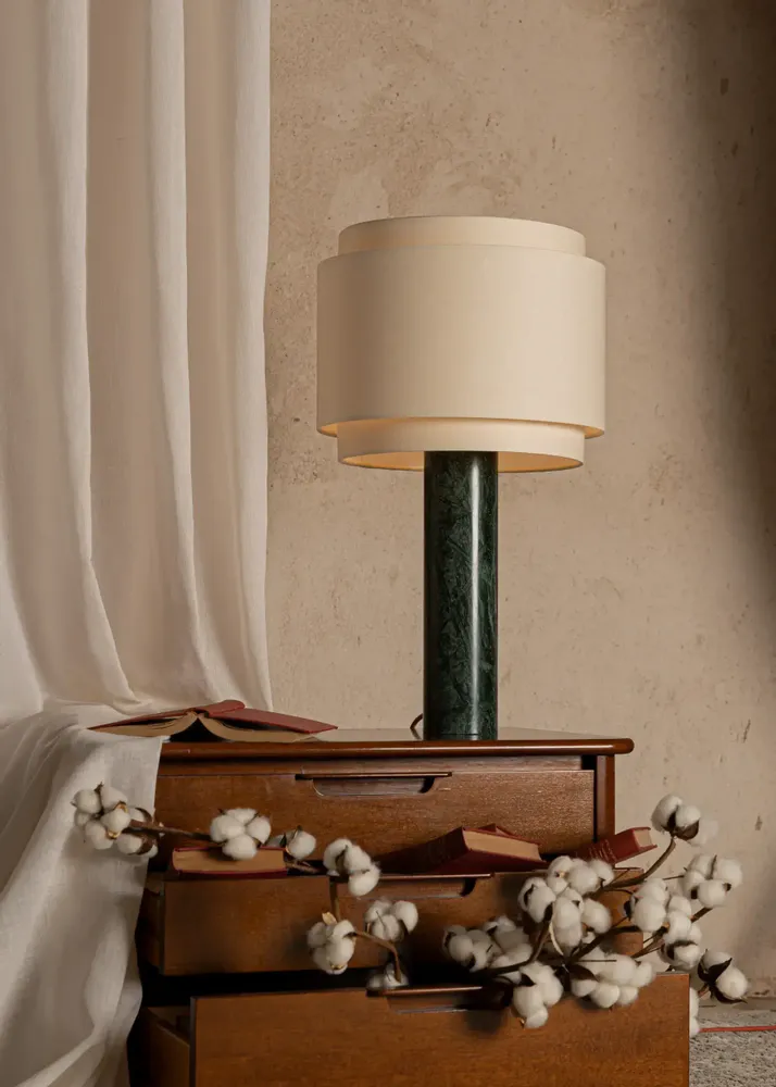 Table lamps - Pipo Duoble (Green Marble) - SIMONE & MARCEL