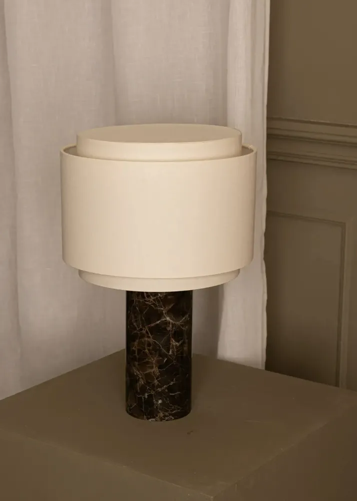Lampes à poser - Pipito Duoble (marbre marron) - SIMONE & MARCEL