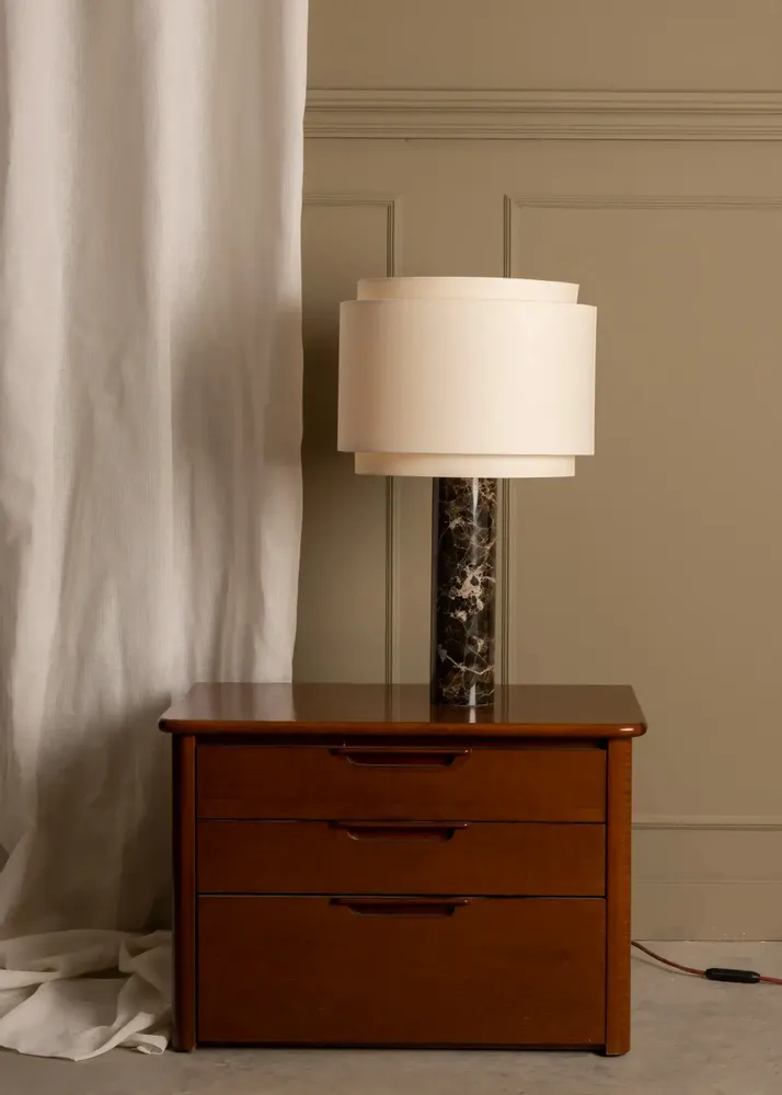 Table lamps - Pipo Duoble (Brown Marble) - SIMONE & MARCEL