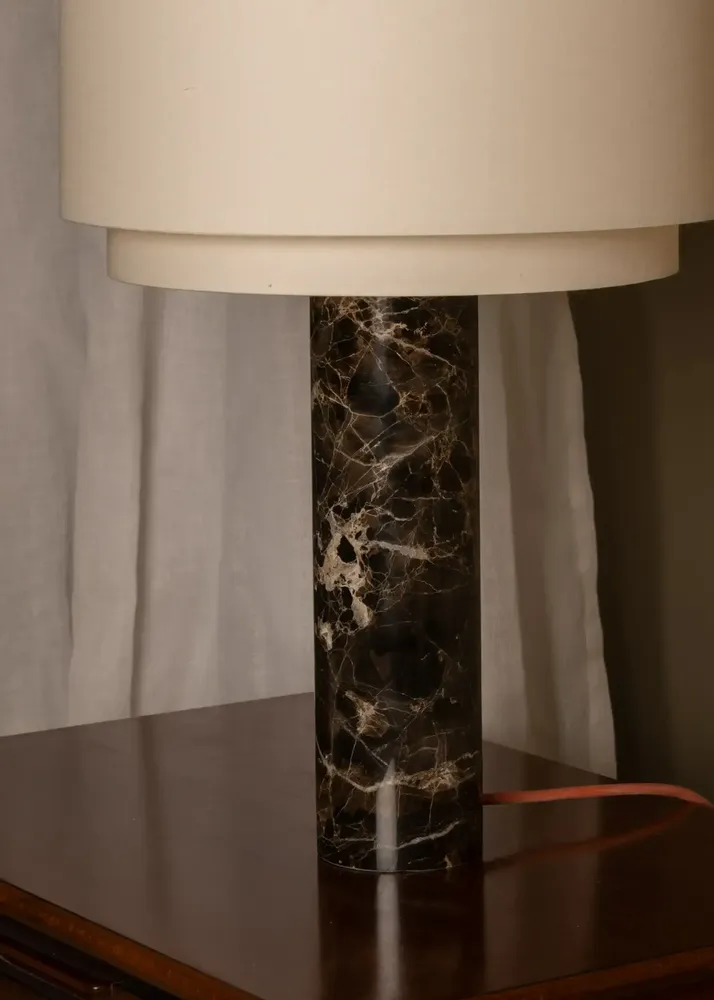 Table lamps - Pipo Duoble (Brown Marble) - SIMONE & MARCEL