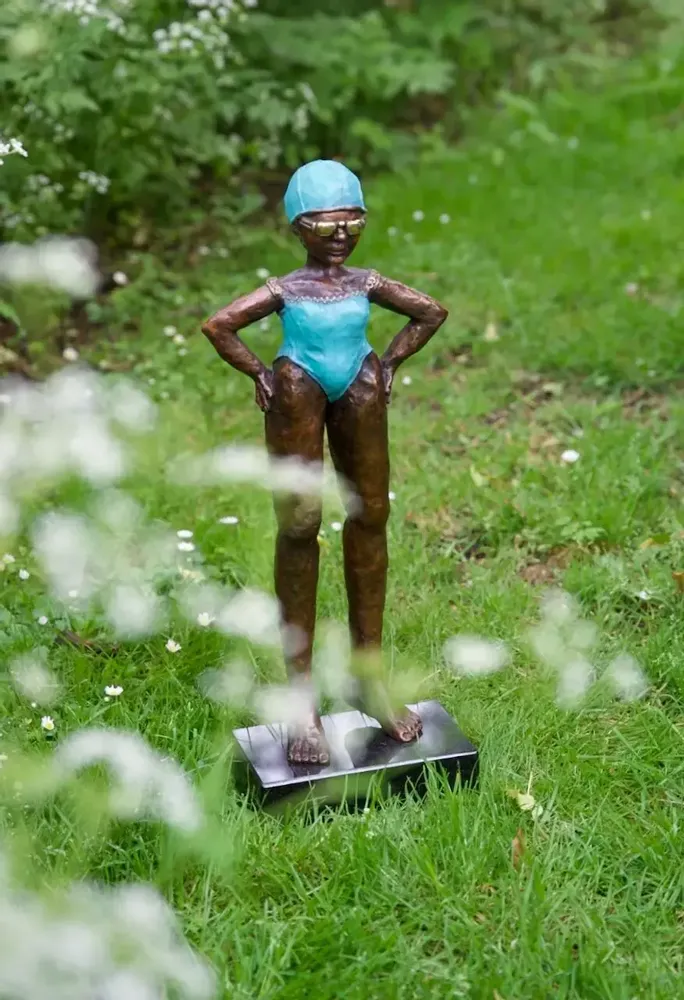 Accessoires de déco extérieure - Sculptures de natation - DAWN CONN SCULPTURE LIMITED