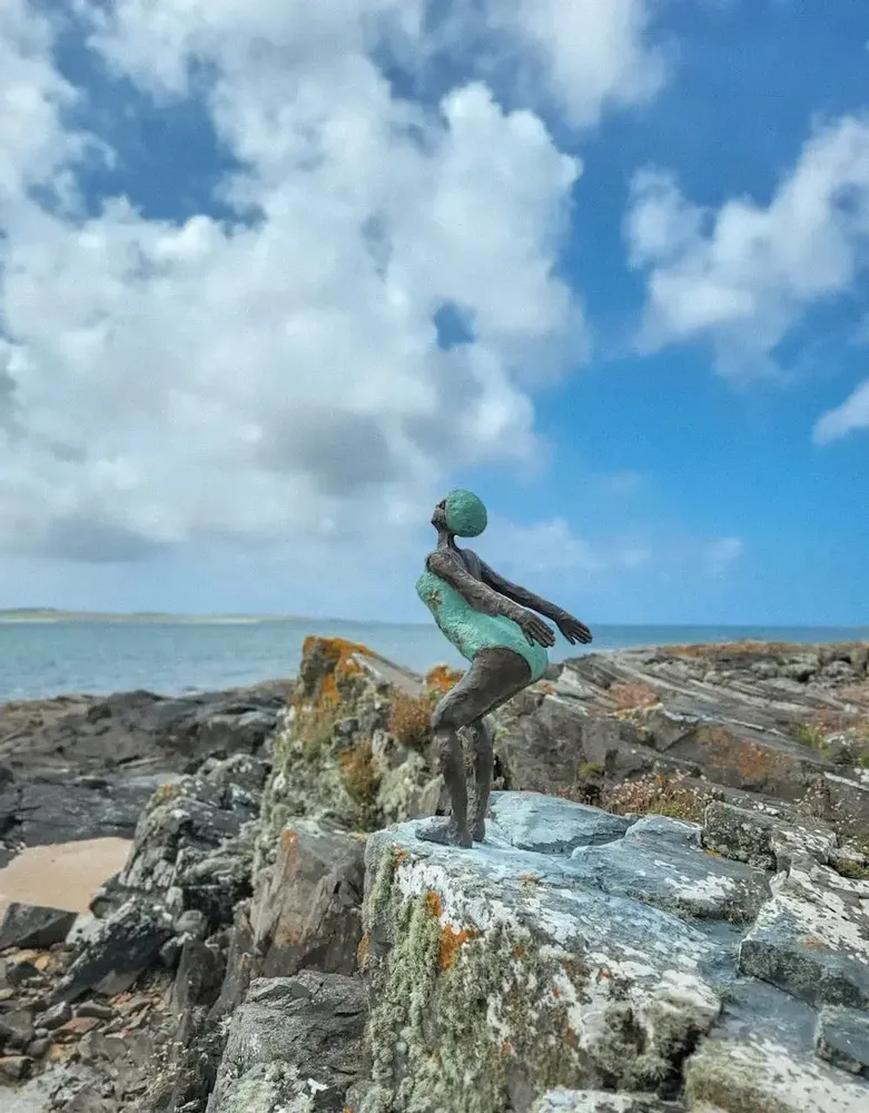 Accessoires de déco extérieure - Sculptures de natation - DAWN CONN SCULPTURE LIMITED