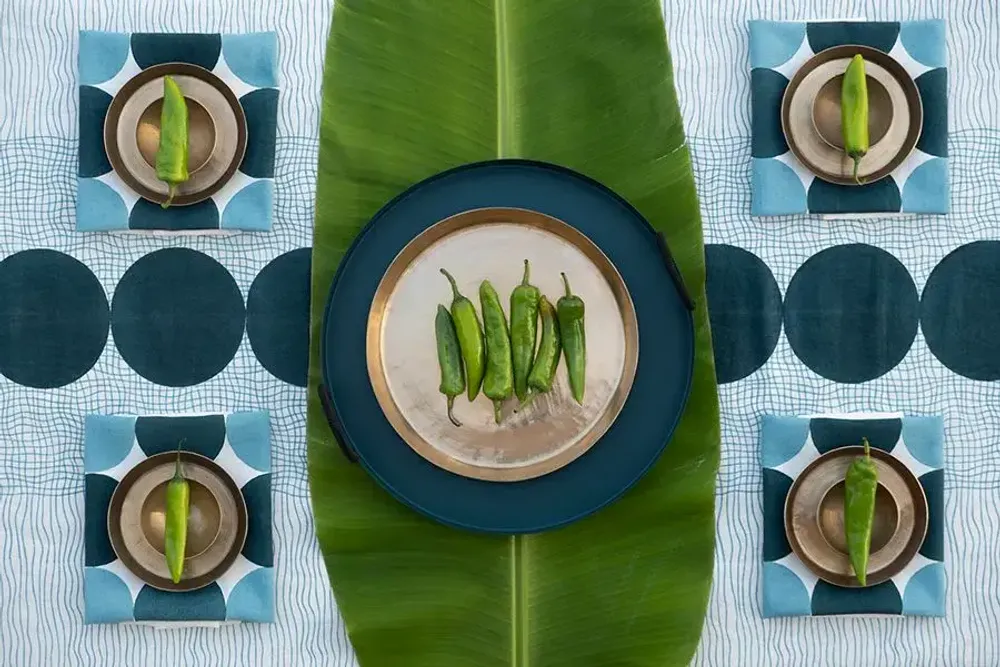 Platter and bowls - DHRUTIKA Kansa Crockery - NO-MAD