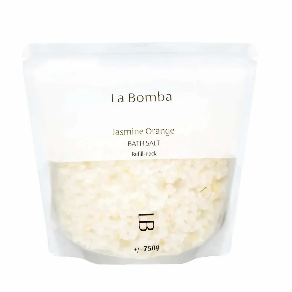 Cosmétiques - Bath Salt Refill Pack Jasmine Orange - LA BOMBA