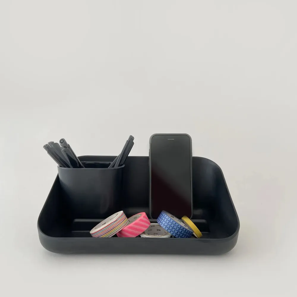 Boîtes de conservation - Organisateur de bureau - Black - EKOBO