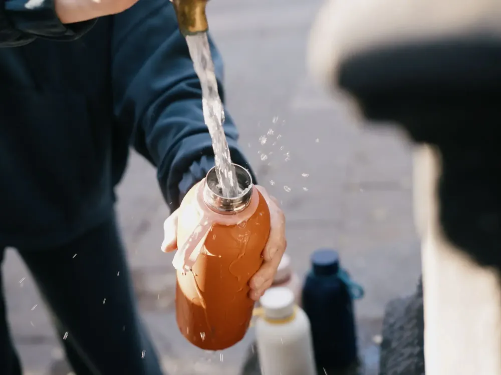 Carafes - Insulated Reusable Bottle 350ml - Brick - EKOBO