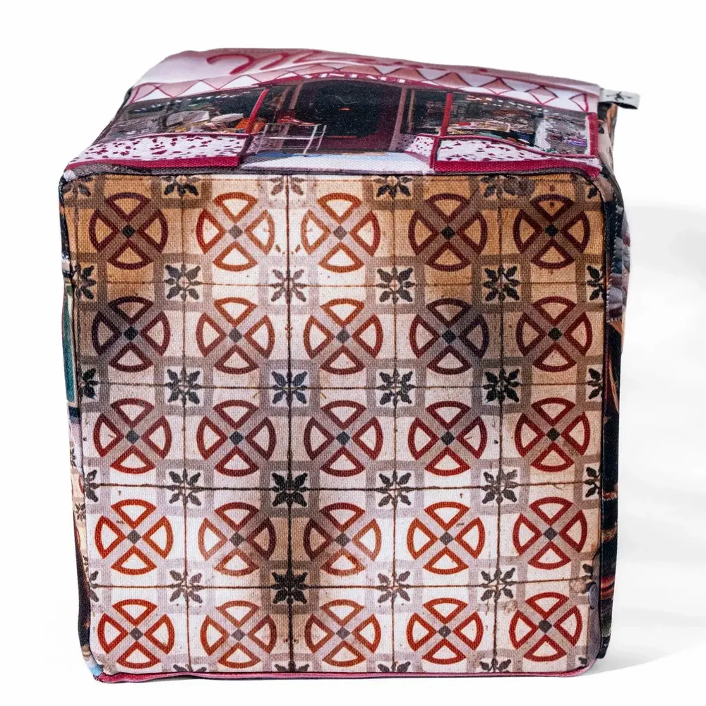 Homewear - Vintage basket Mamie Paris fashion - MARON BOUILLIE