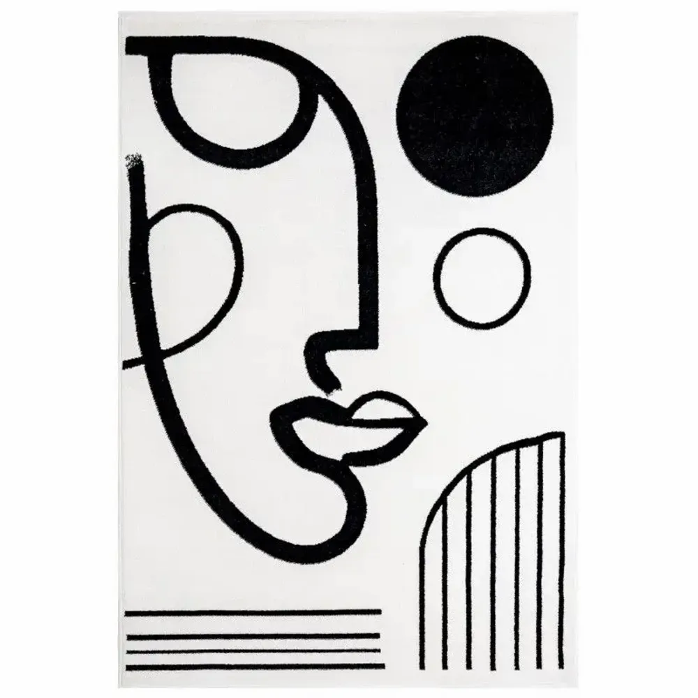 Tapis design - Tapis Face of Art 3 - SHISHKA PROJECT