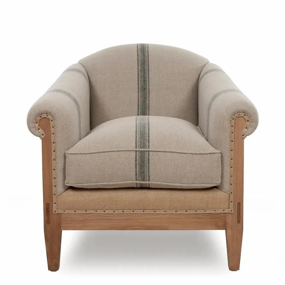 Lounge chairs for hospitalities & contracts - Avis Essence Stripes | Armchair - CREARTE COLLECTIONS