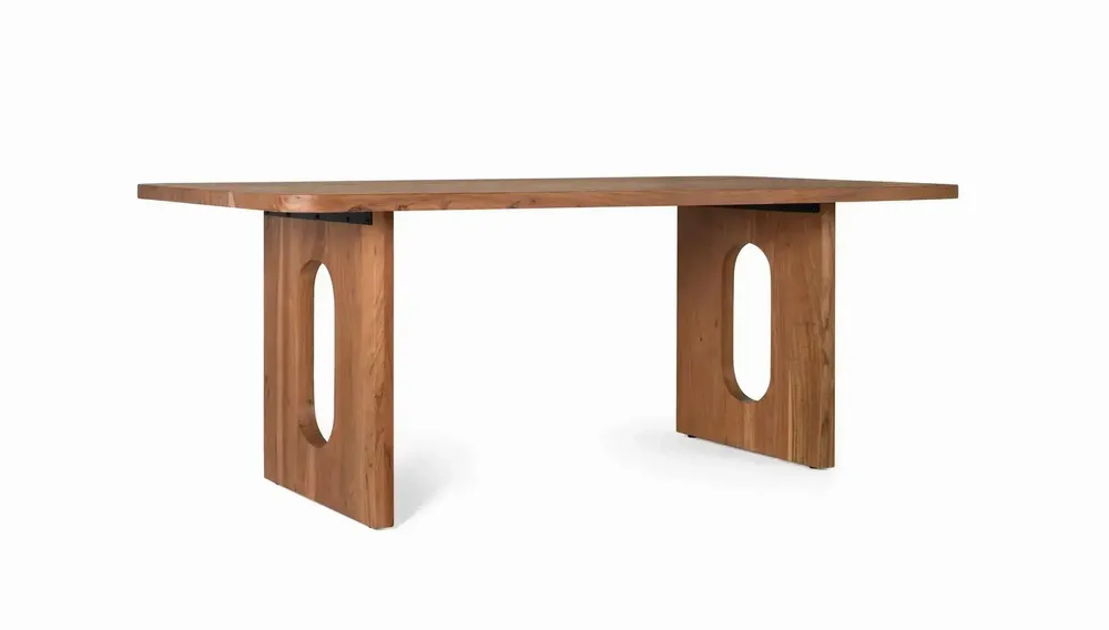 Dining Tables - 8-seater acacia wood dining table 2 meters - GINER Y COLOMER