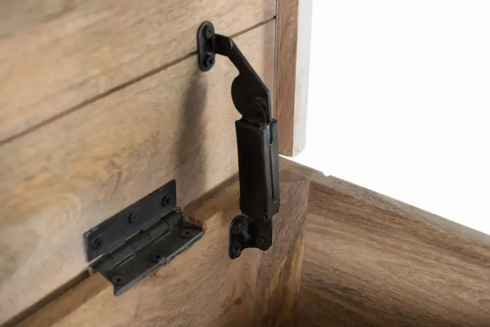Boîtes de rangement - Malle fabriquée artisanalement en bois de manguier avec ouverture - GINER Y COLOMER