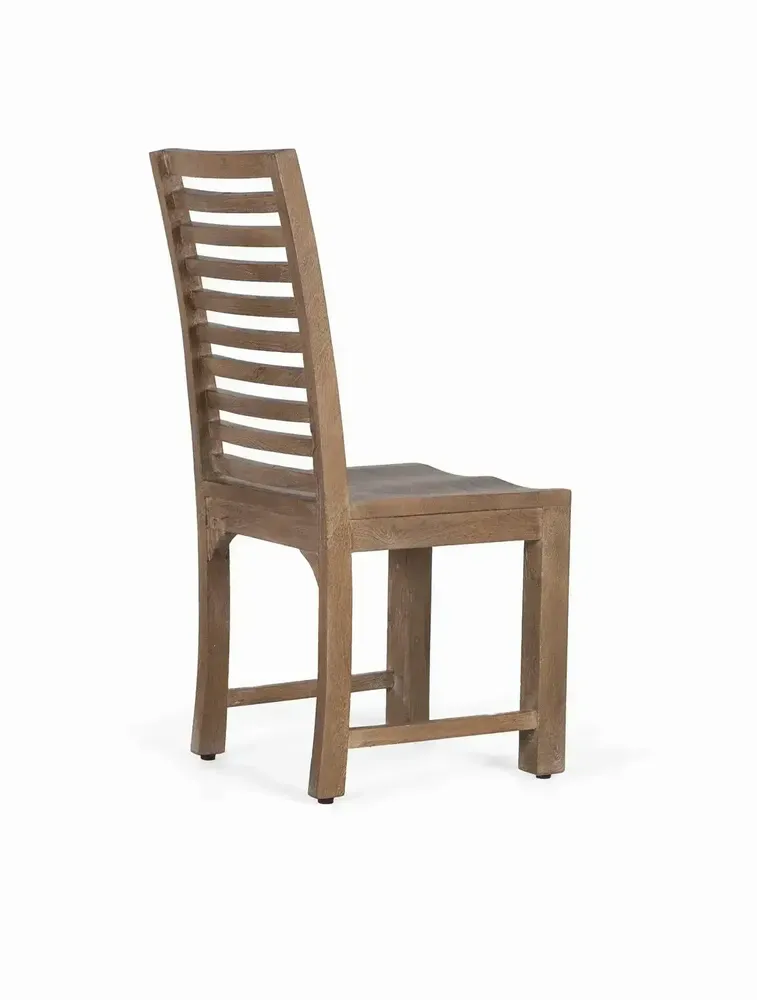 Chaises - Lot de 2 chaises fabriquées artisanalement en bois de manguier - GINER Y COLOMER