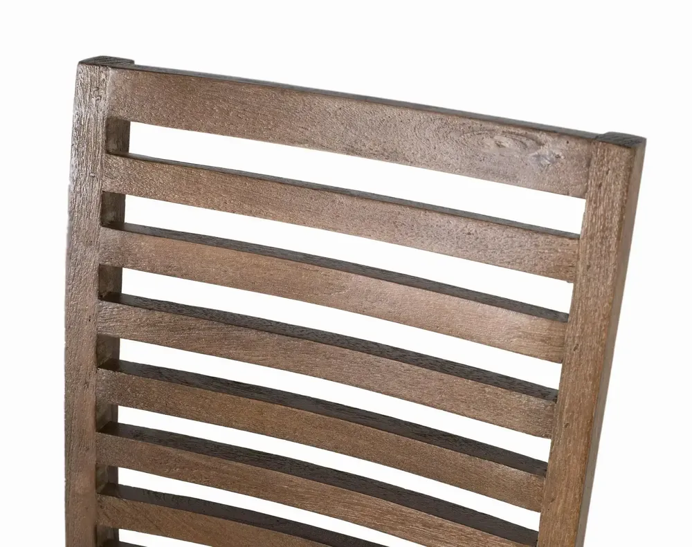 Chaises - Lot de 2 chaises fabriquées artisanalement en bois de manguier - GINER Y COLOMER