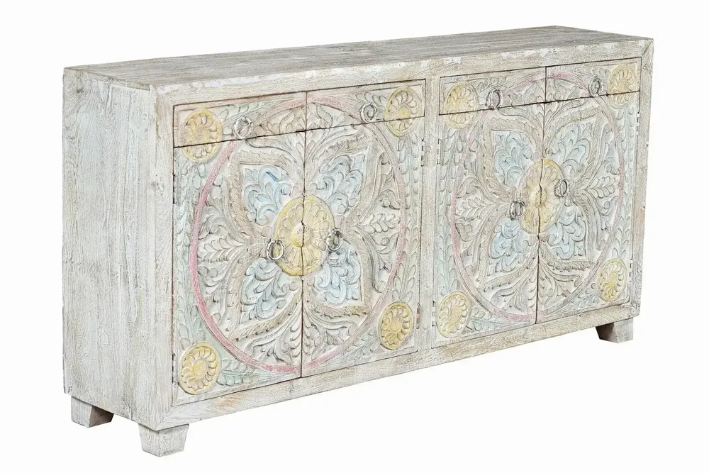 Sideboards - Multicolored mango wood sideboard - GINER Y COLOMER