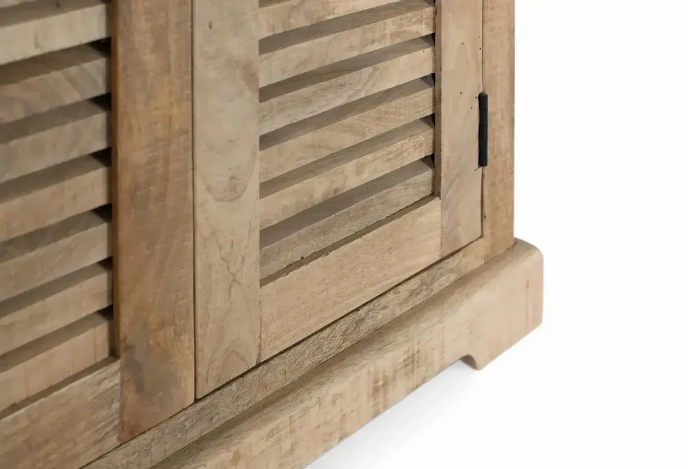 Wardrobe - Natural mango wood cabinet - GINER Y COLOMER