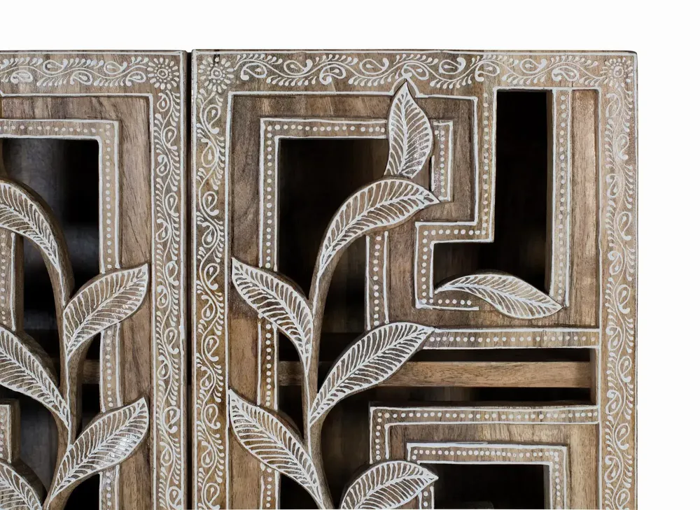 Shelves - Shelf made by hand in mango wood 150cm - GINER Y COLOMER