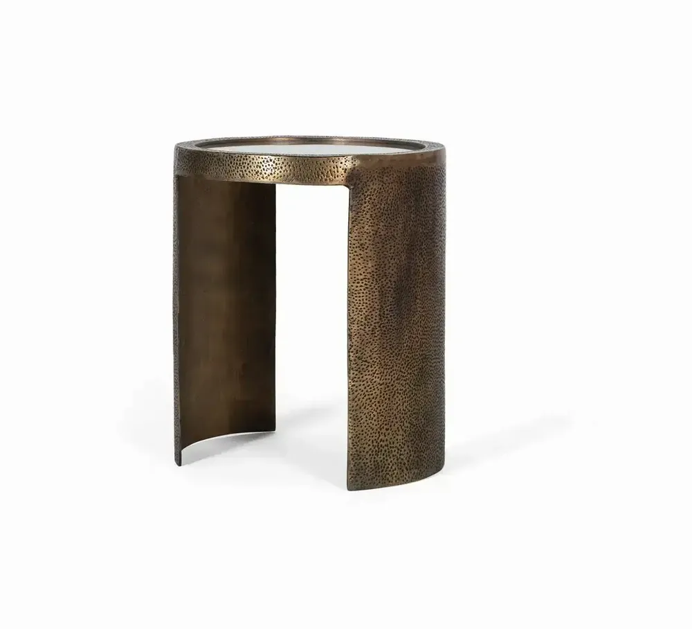 Coffee tables - Iron corner side table - GINER Y COLOMER
