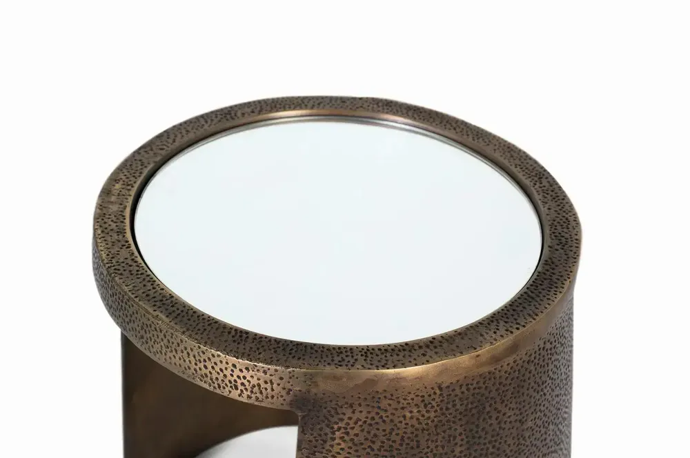 Coffee tables - Iron corner side table - GINER Y COLOMER