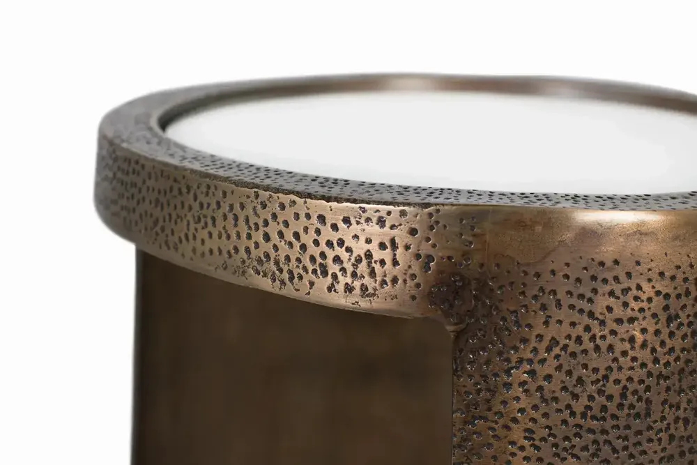 Coffee tables - Iron corner side table - GINER Y COLOMER