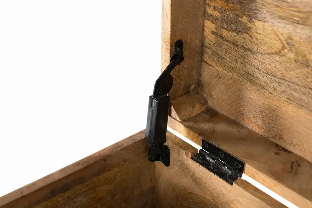 Boîtes de rangement - Coffre en bois manguier peint à la main multicolore - GINER Y COLOMER