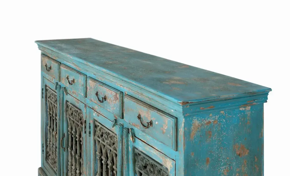 Buffets - Buffet fait à la main en manguier 200 cm - GINER Y COLOMER