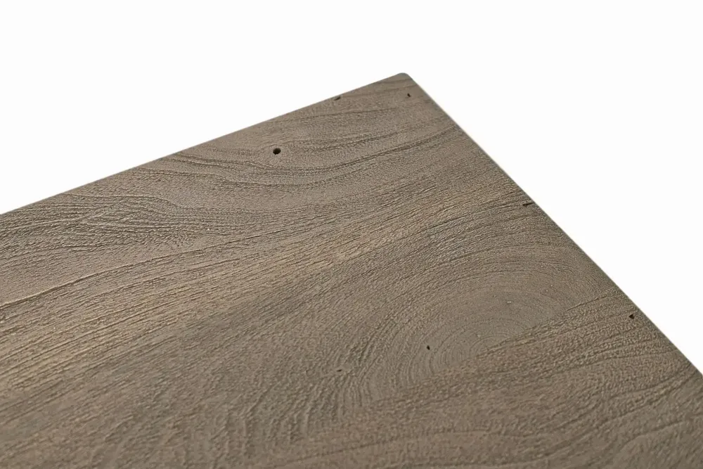 Coffee tables - Sand-colored table in acacia wood and metal 200cm - GINER Y COLOMER