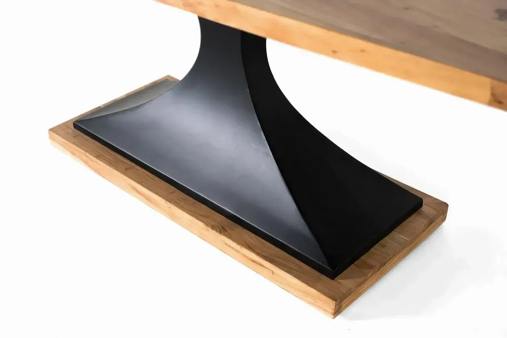 Tables Salle à Manger - Table à manger en manguier et pieds métal 200cm - GINER Y COLOMER