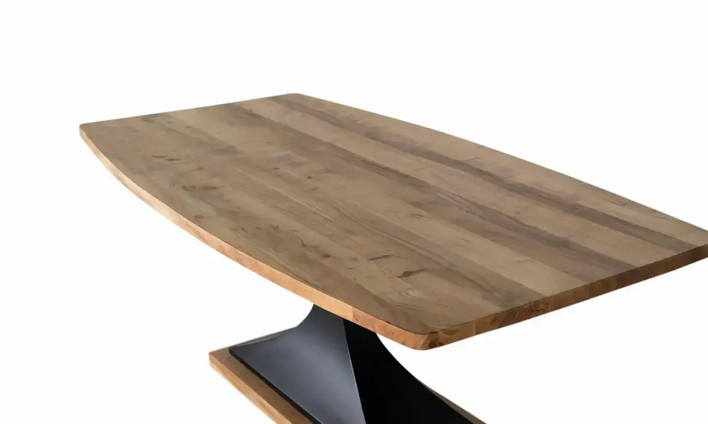 Tables Salle à Manger - Table à manger en manguier et pieds métal 200cm - GINER Y COLOMER
